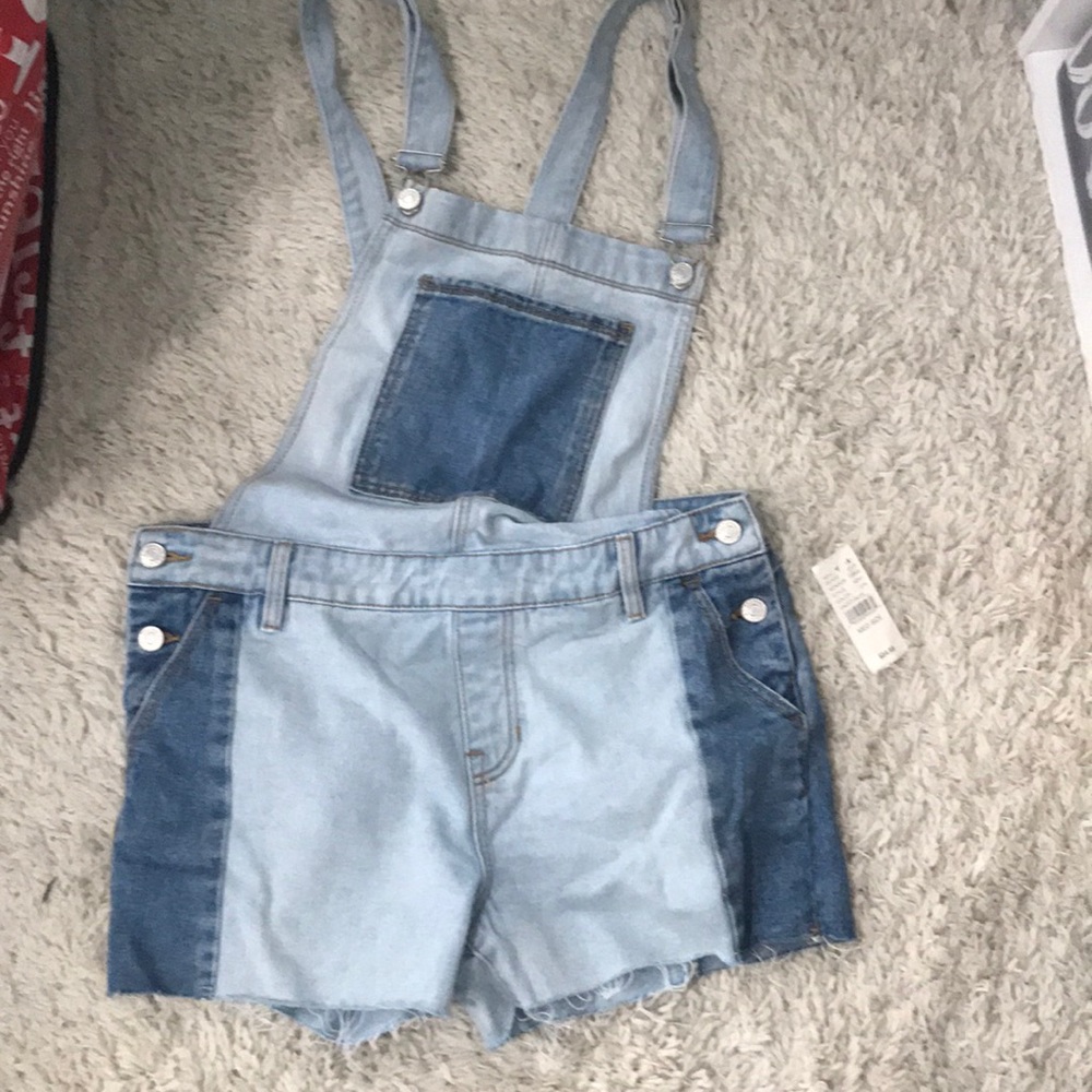 Cute denim overalls
